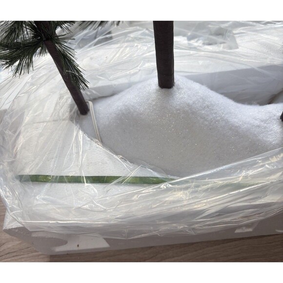 Dept 56 - Village Accessories - Fiber Optic Woods - Green Trees 56.52985 New - Picture 7 of 16